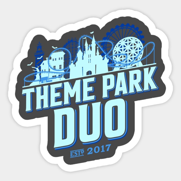 2020 New Logo Corner Sticker by Theme Park Duo